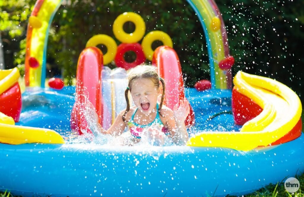 Best Kiddie Pool With a Slide - The Honest Mommy