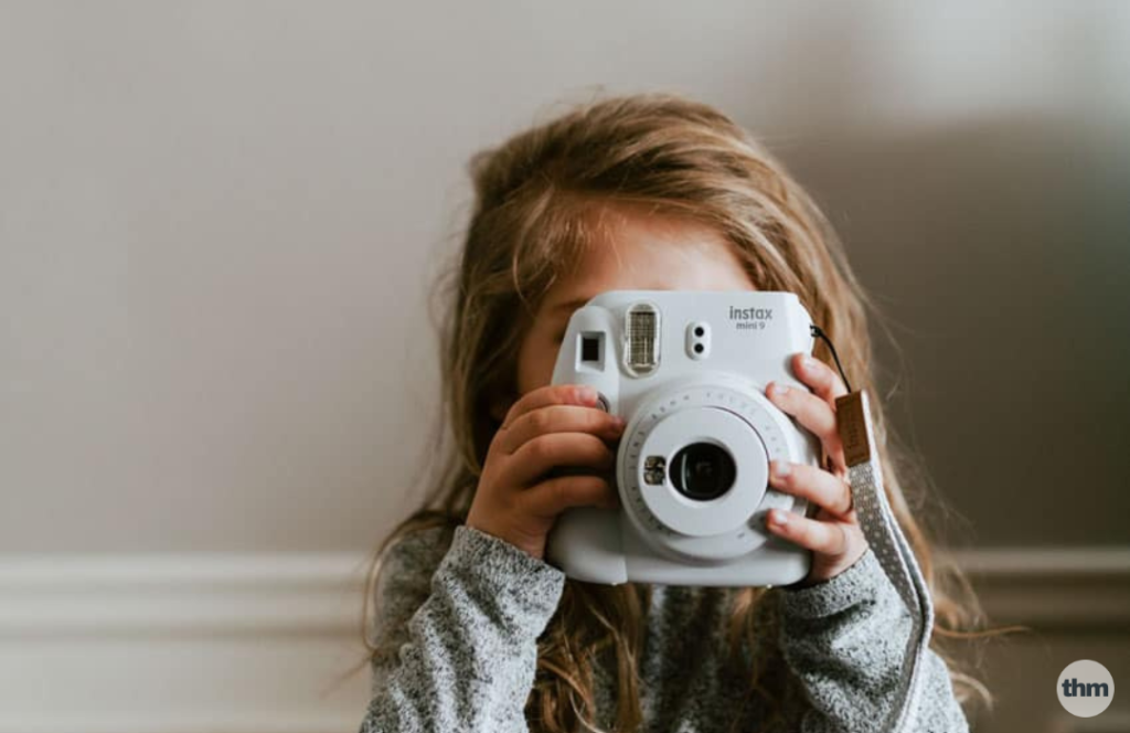 Instant Camera Fun for Kids Banner The Honest Mommy